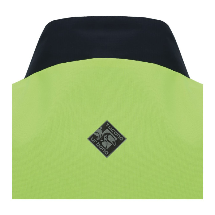 Nano Switch Gilet Antivento Tucano Urbano Blu Scuro-giallo Fluo