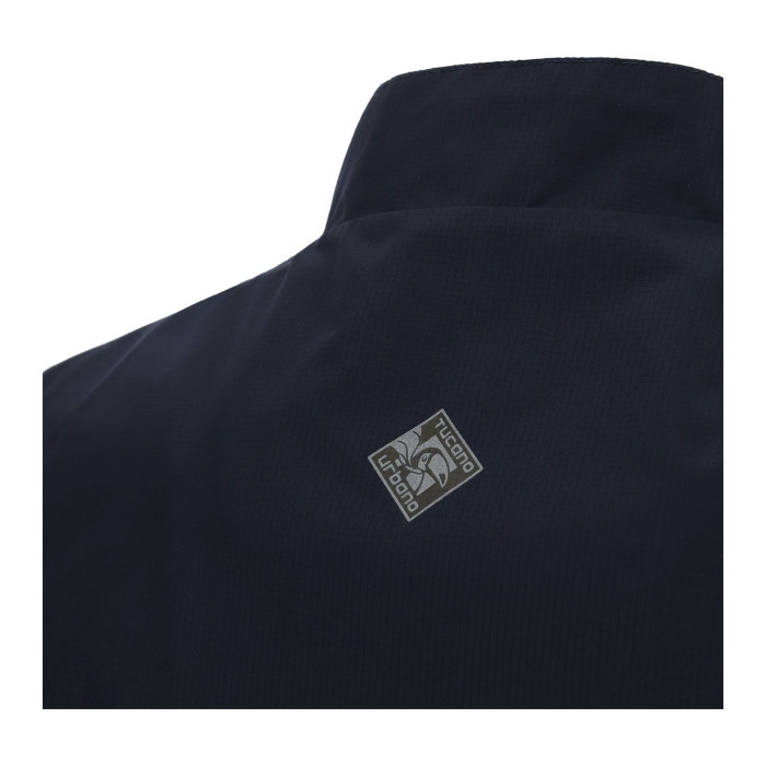 Nano Switch Gilet Antivento Tucano Urbano Blu Scuro-giallo Fluo