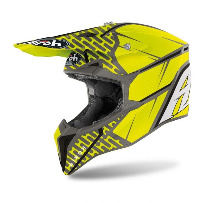 Casco Off Road Airoh Wraap Idol Anthracite Matt