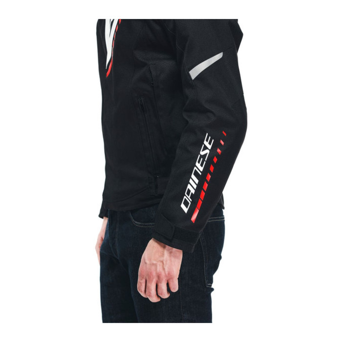 Giacca 3 Stagioni Dainese Veloce D-dry Black/white/lava-red