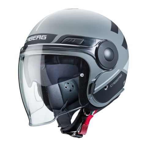 Casco Jet Caberg Uptown Loft Matt Grey/black/silv