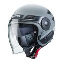 Casco Jet Caberg Uptown Loft Matt Grey/black/silv