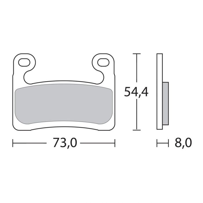 Set Pastiglie Brembo Sint. Racing 07gr90sr