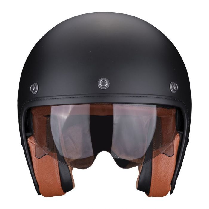 Casco Jet Scorpion Belfast Evo Luxe Matt Black