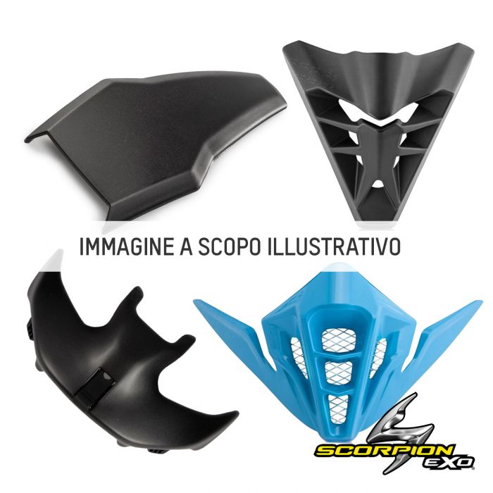 Presa D'aria Frontale Scorpion Per Vx-22 Matt Black