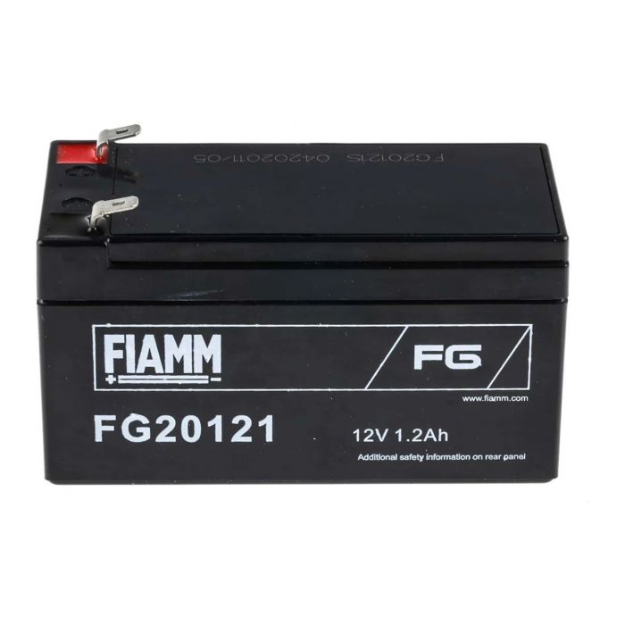 Batteria Al Piombo Fiamm Fg20121 12v 1,2 Ah Ricaricabile