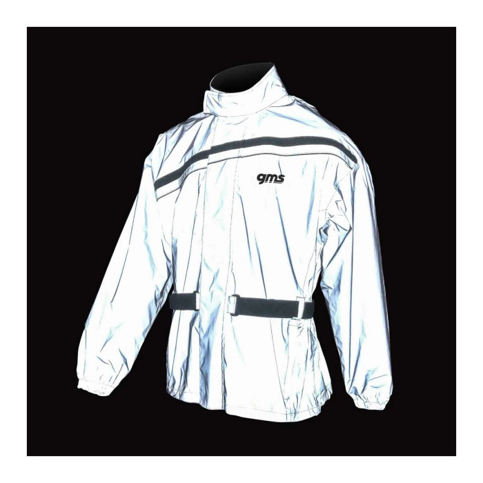 Giacca Antipioggia Gms Douglas Lux Alta Visibilita' Grigio