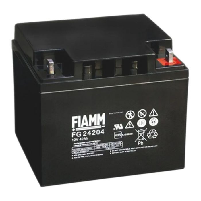 Batteria Al Piombo Fiamm Fg24204 12v 42 Ah Ricaricabile