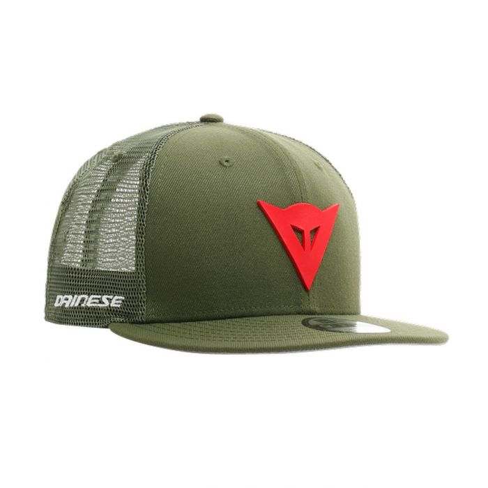 Cappello Dainese 9fifty Trucker Snapback Green/red