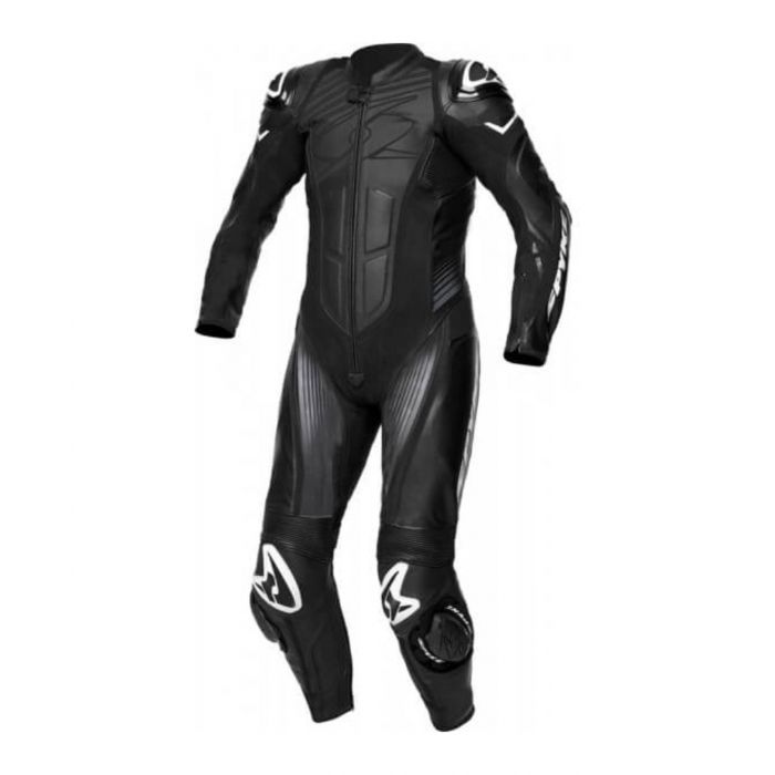 Tuta Intera In Pelle Spyke Aragon Race Black/white