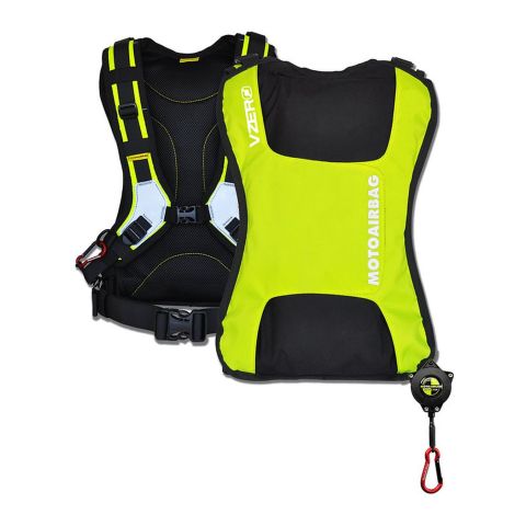 Motoairbag Vzero Plus Backpack Fluo Yellow