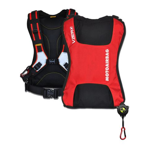 Zaino Motoairbag Vzero Plus Rosso