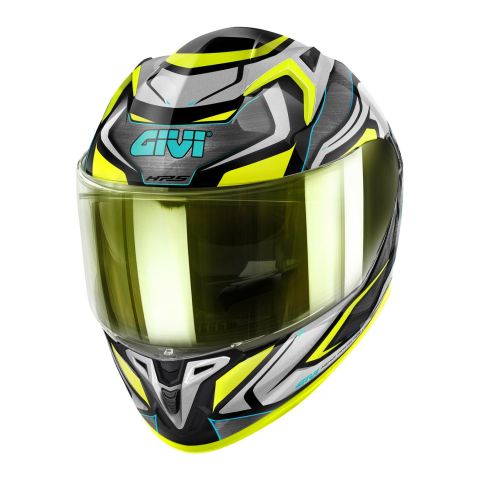 Casco Integrale Givi 50.9 Atomic Nero/argento/giallo
