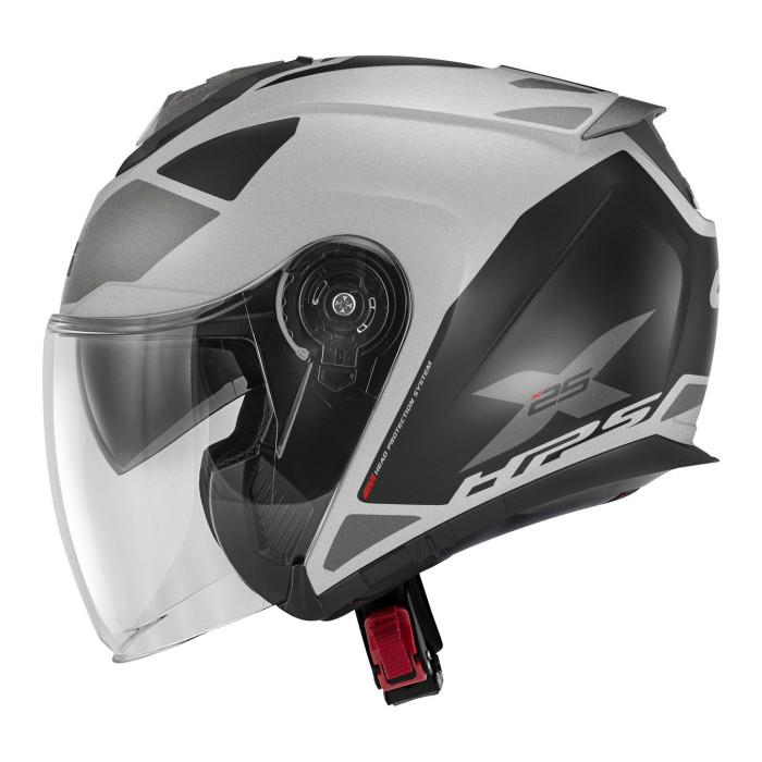 Casco Jet Givi X25 Target Titanio/nero