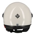 Casco Tucano El'jettin Con Bluetooth Integrato Bianco Ghiaccio Lucido