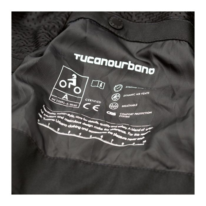 Giacca Estiva Tucano Urbano Network 3g Nero–nero