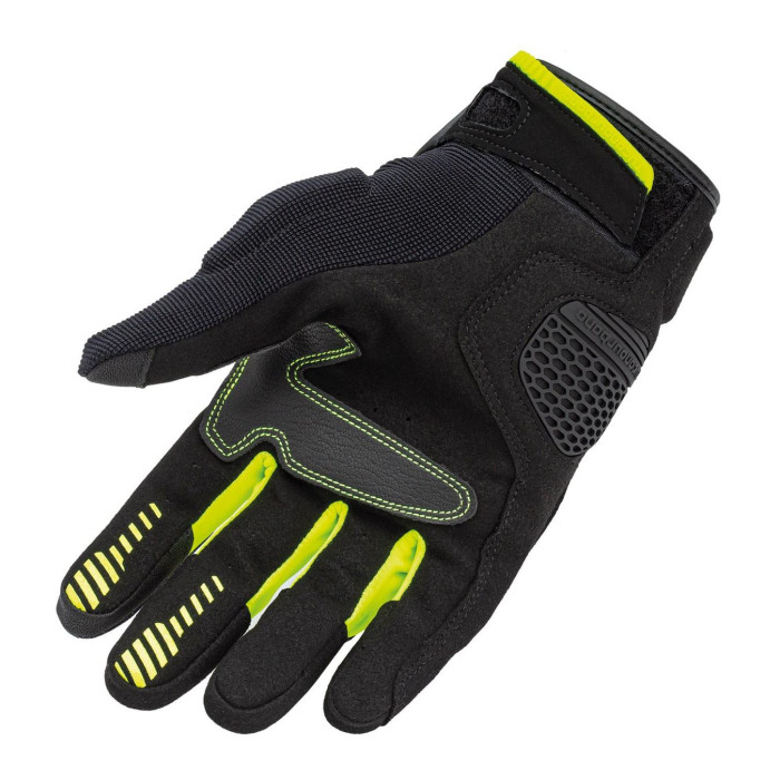 Guanti Estivi Tucano Urbano Stacca Nero-giallo Fluo