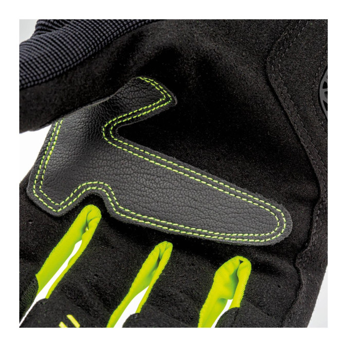 Guanti Estivi Tucano Urbano Stacca Nero-giallo Fluo