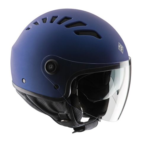 Casco Jet Tucano Urbano El Top Blu Infinito Opaco