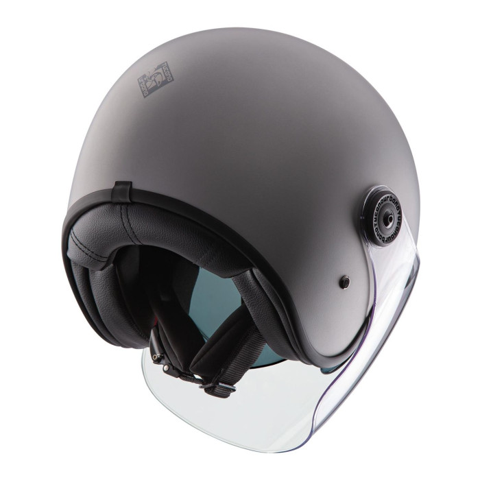 Casco Jet Tucano Urbano El Fast Grigio Moondust Opac