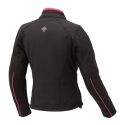 Giacca in Softshell A Tre Strati Tucano Urbano Ovetta Ce Lady Nero-fucsia