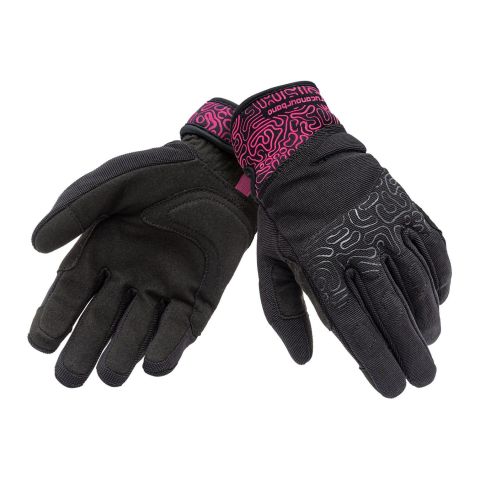 Guanto Tucanourbano 9961hw Lady Miky Nero-fucsia Graphic