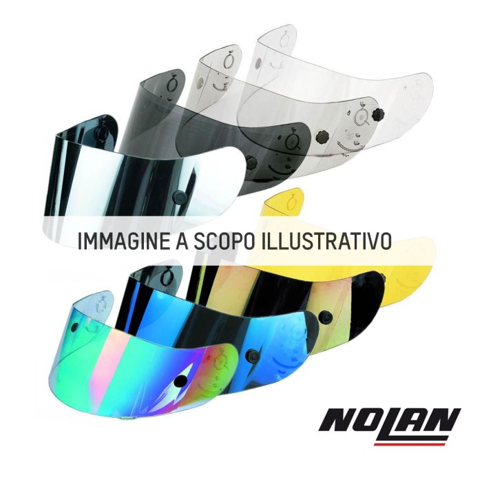 Visiera Njs-06 Per Casco Nolan N33/evo Mt Blue