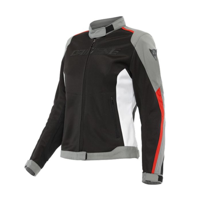 Giacca Da Moto Con D-dry Dainese Hydraflux 2 Lady Black/charcoal-gray/