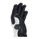 Guanti In Pelle Carbon 4 Lady Lunghi Black/white/fluo-red
