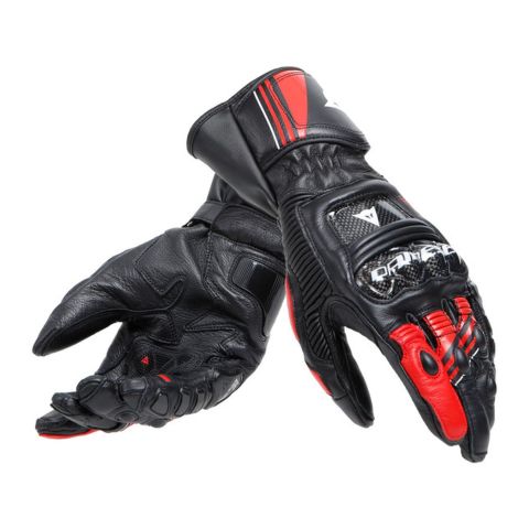 Guanti In Pelle Dainese Druid 4 Black/lava-red/white