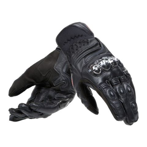 Guanti In Pelle Dainese Carbon 4 Corti Black/black