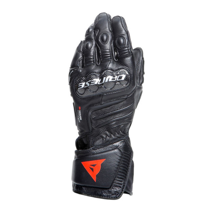 Guanti In Pelle Dainese Carbon 4 Lunghi Black/black/black