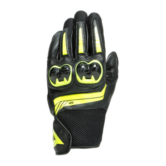 Guanti Unisex In Pelle Dainese Mig 3 Black/fluo-yellow