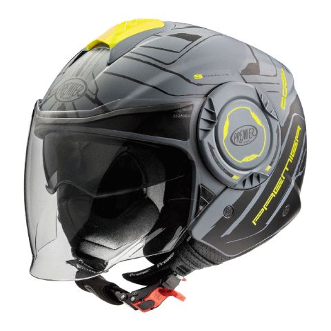 Casco Jet Premier Cool Evo Nty Grey Bm