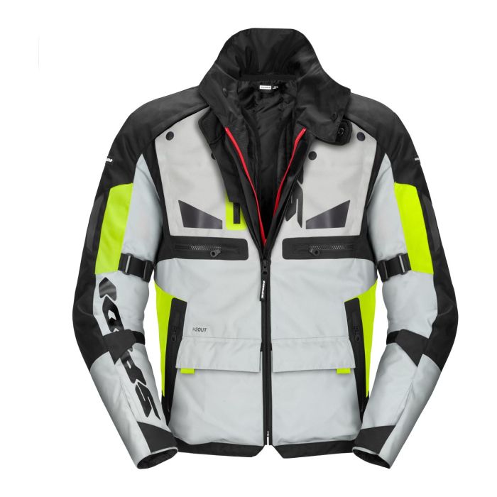 Giacca Spidi H2out Crossmaster Giallo Fluo