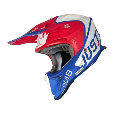 Off-road/cross helmet Just1 J18 Vertigo Blue White Red