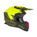 Casco Off-road/cross Just1 J18 Vertigo Red Grey Fluo Yellow