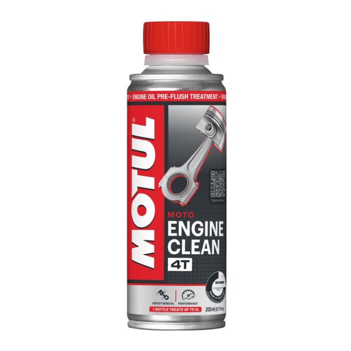 Motul Engine Clean Moto 4t Pulizia Motore 0,200l