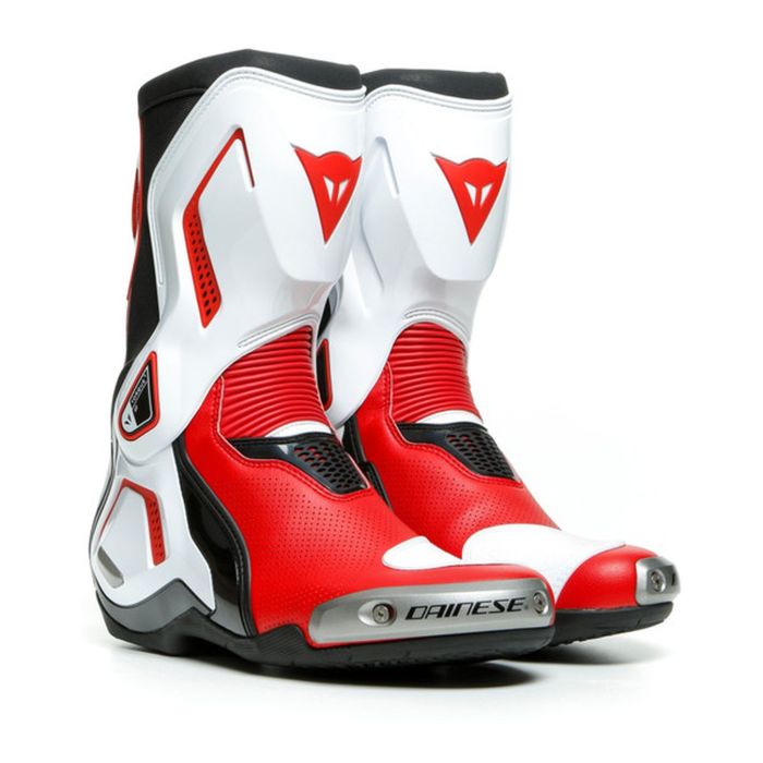 Stivali Dainese Torque 3 Out Air Black/white/lava-red