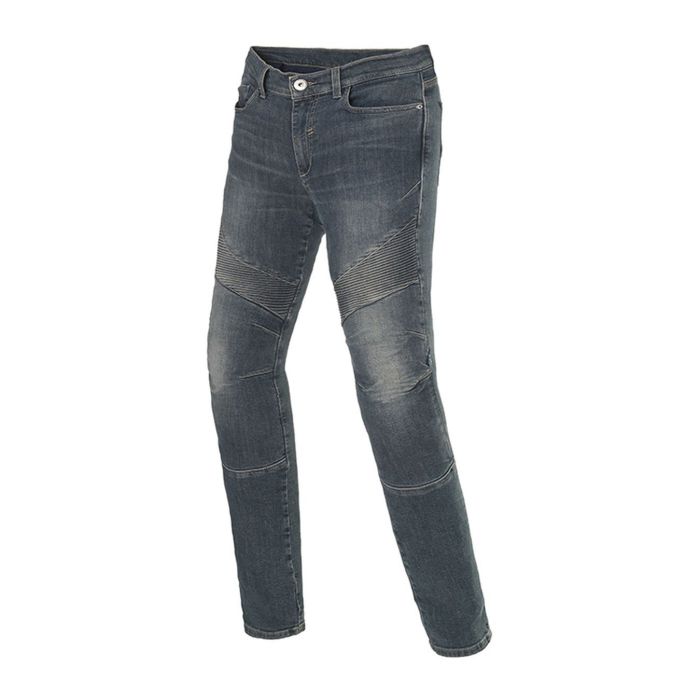 Jeans Denim-kevlar Clover Sys Pro 2 Blue Stoned Washed