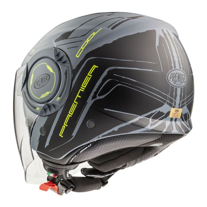 Casco Jet Premier Cool Evo Nty Grey Bm