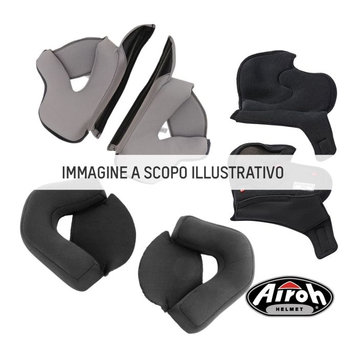 Guanciali Per Casco St.501 Da 25mm Tg.s