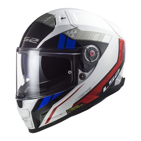 Casco Integrale Ls2 Ff811 Vector II Stylus White Fluo Pink
