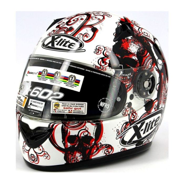 Casco Integrale X-lite X-602 Poison N-com Rosso