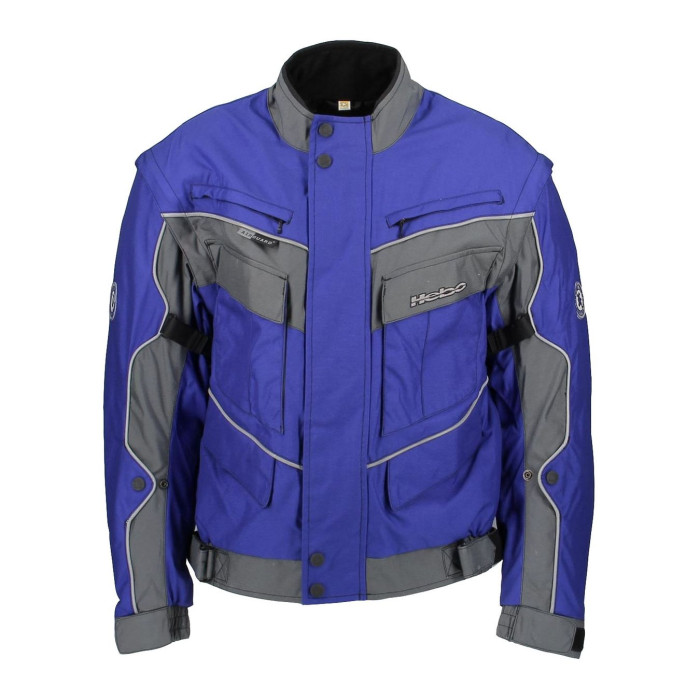 Giubbino Hebo Last Lap Con Protezioni Blu Fant