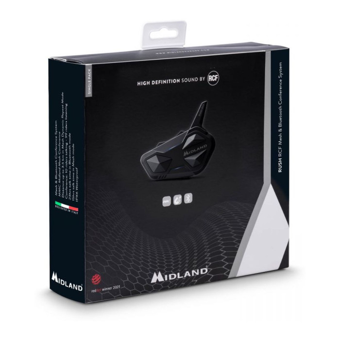 Interfono Midland Bt Rush Rcf Singolo