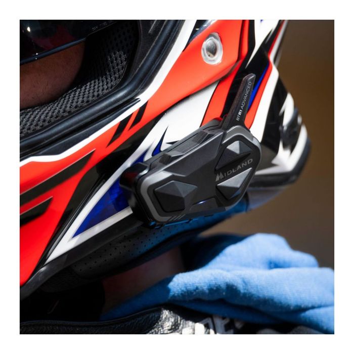 Interfono Midland Bt R1 Advanced Twin + Speaker Rcf