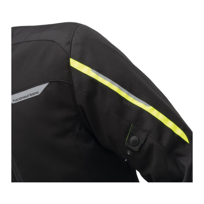 Giacca 4 Stagioni Tucano Urbano 4stroke Nero-giallo Fluo