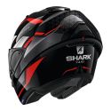 Casco Modulare Shark Evo Es Yari Black Red White