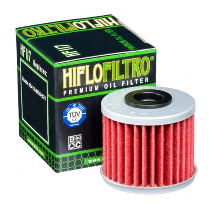 Filtro Olio Hiflo Hf117 Honda Integra 700/ 750- Crf 1000 Africa Twin